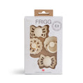 Babys First Dummy 4pk - Floral Heart Cream