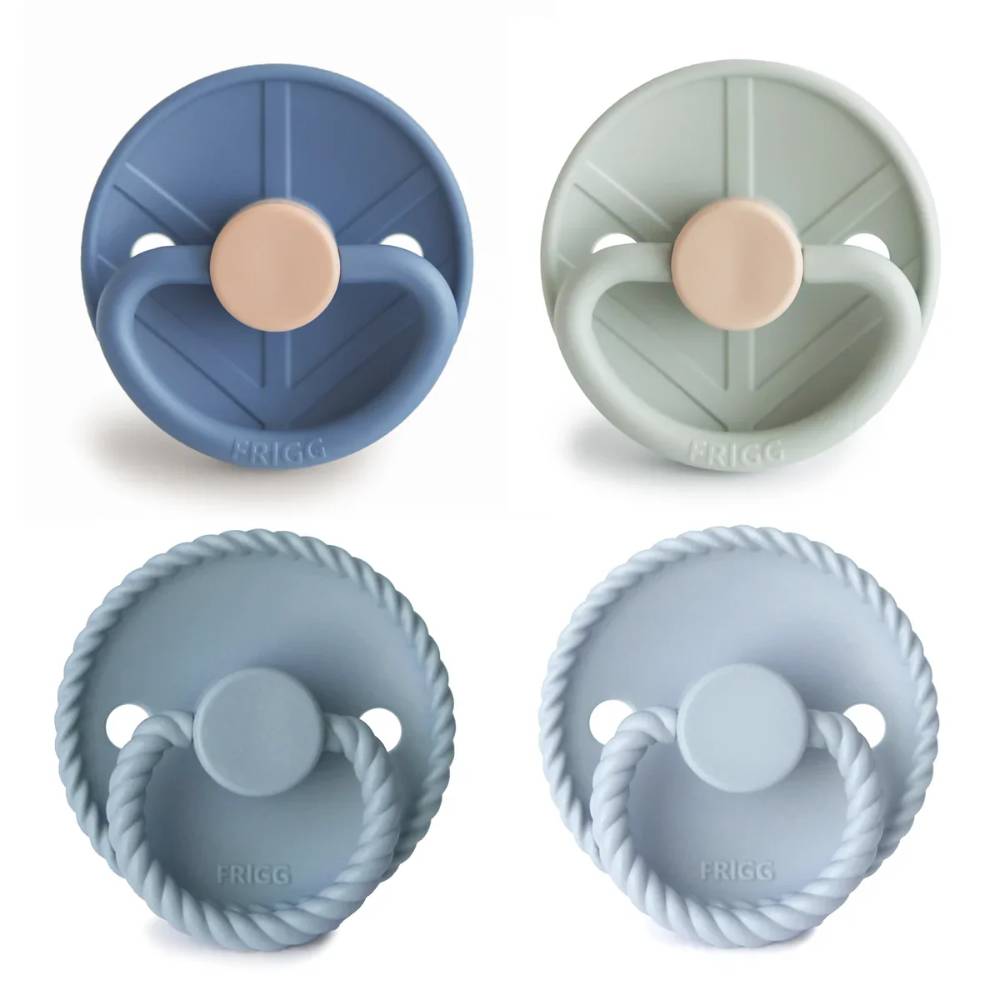 Round Silicone Dummy 4pk - Skyline Serenity