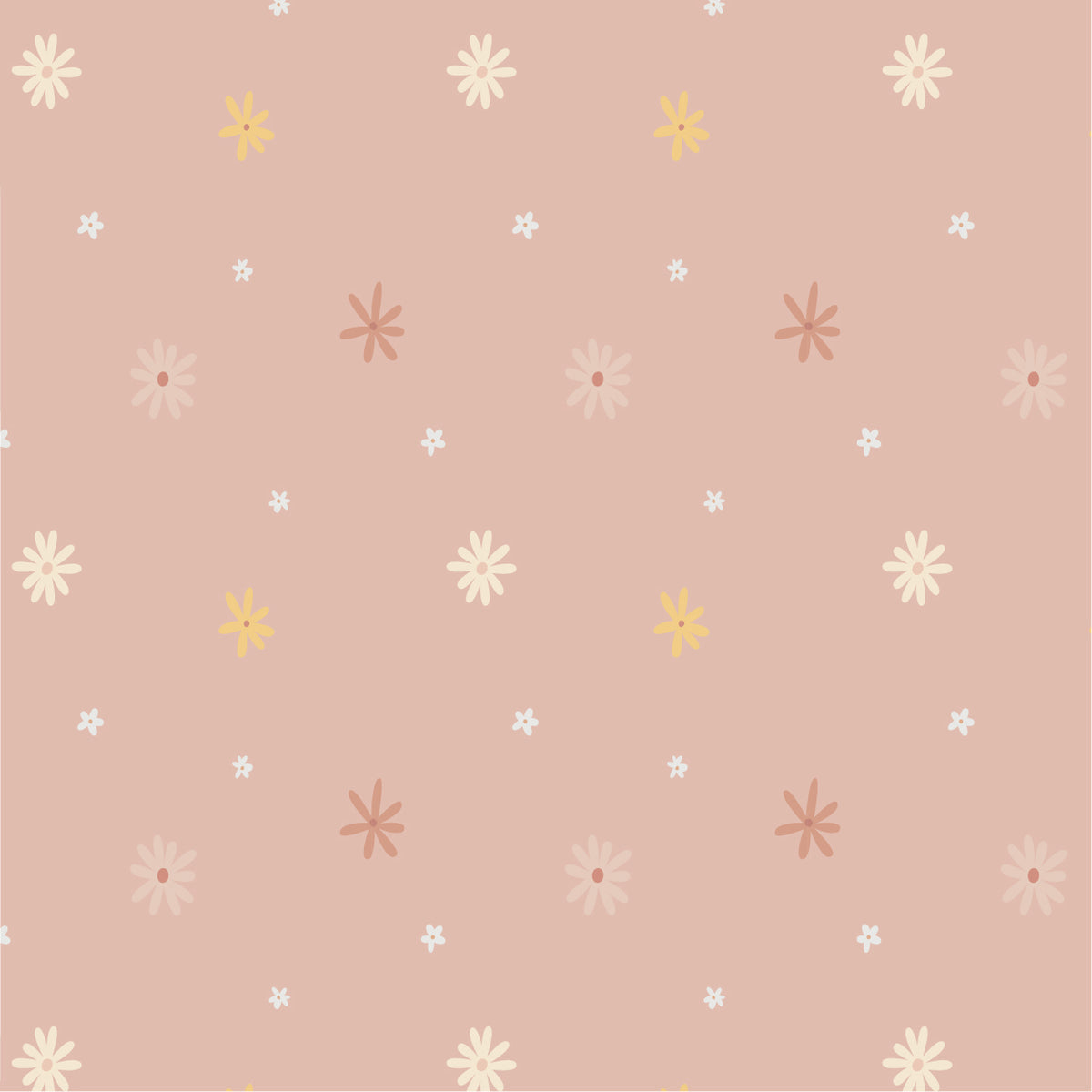 Basics Change Mat Cover - Floral Ditsy