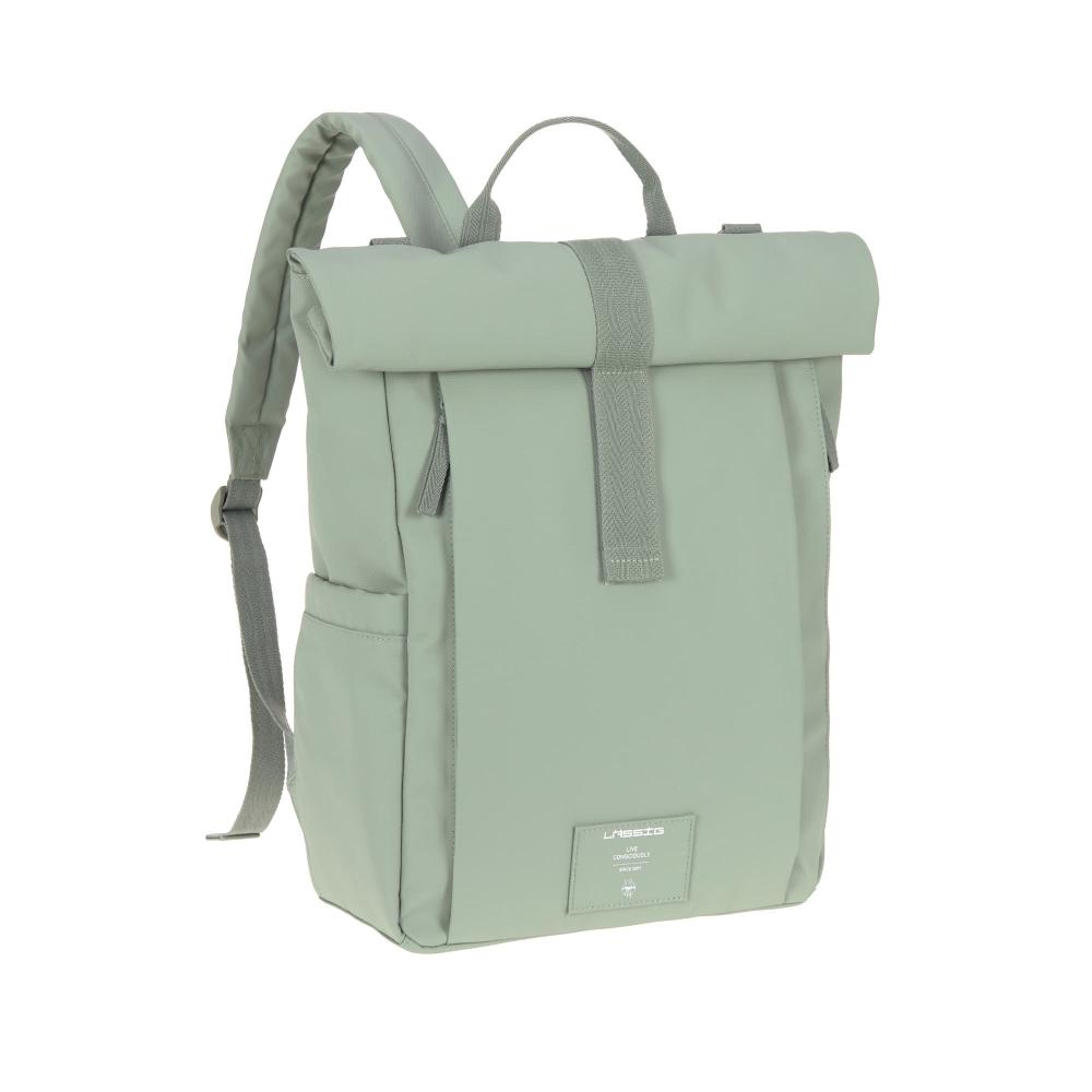 Rolltop UP Backpack - Silver Green
