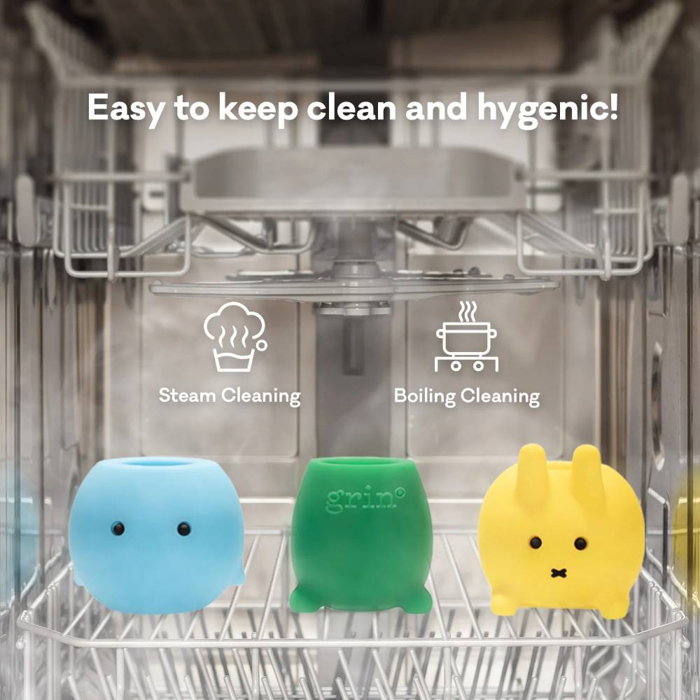 Silicone Toothbrush Holder - Dinosaur