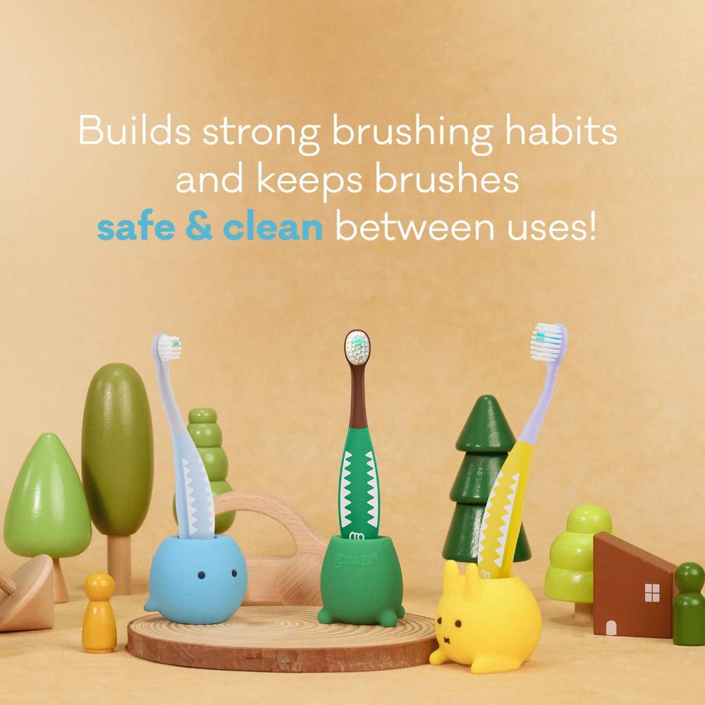 Silicone Toothbrush Holder - Whale