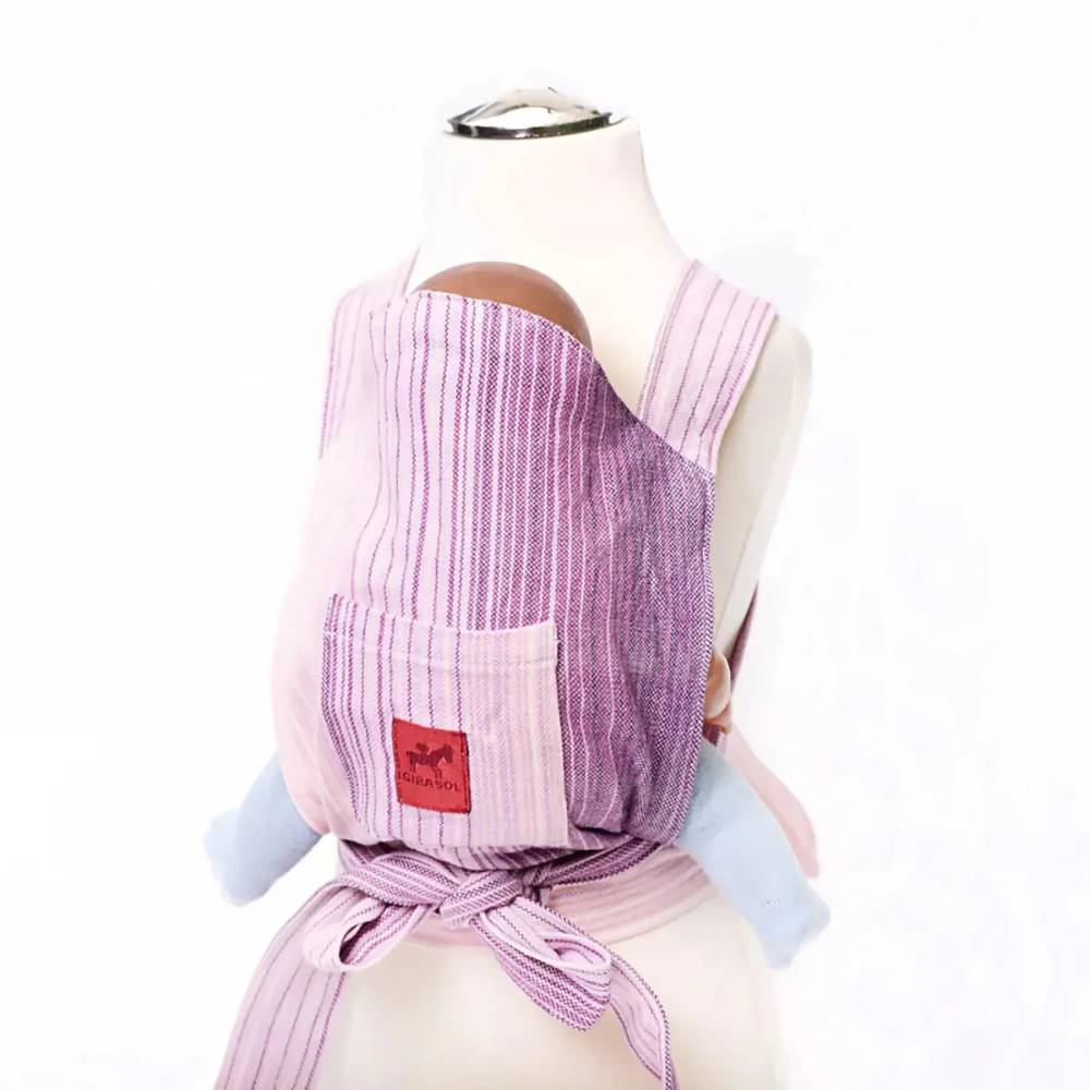 Mini MySol Doll Carrier - Candy Clouds Pink