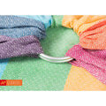 Ring Sling - Diamond Weave - Light Rainbow