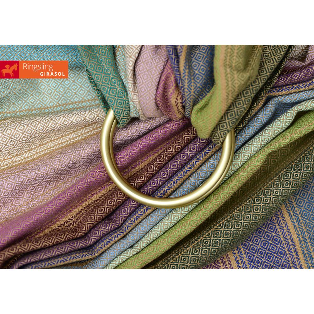 Ring Sling - Diamond Weave - Rayos d'oro