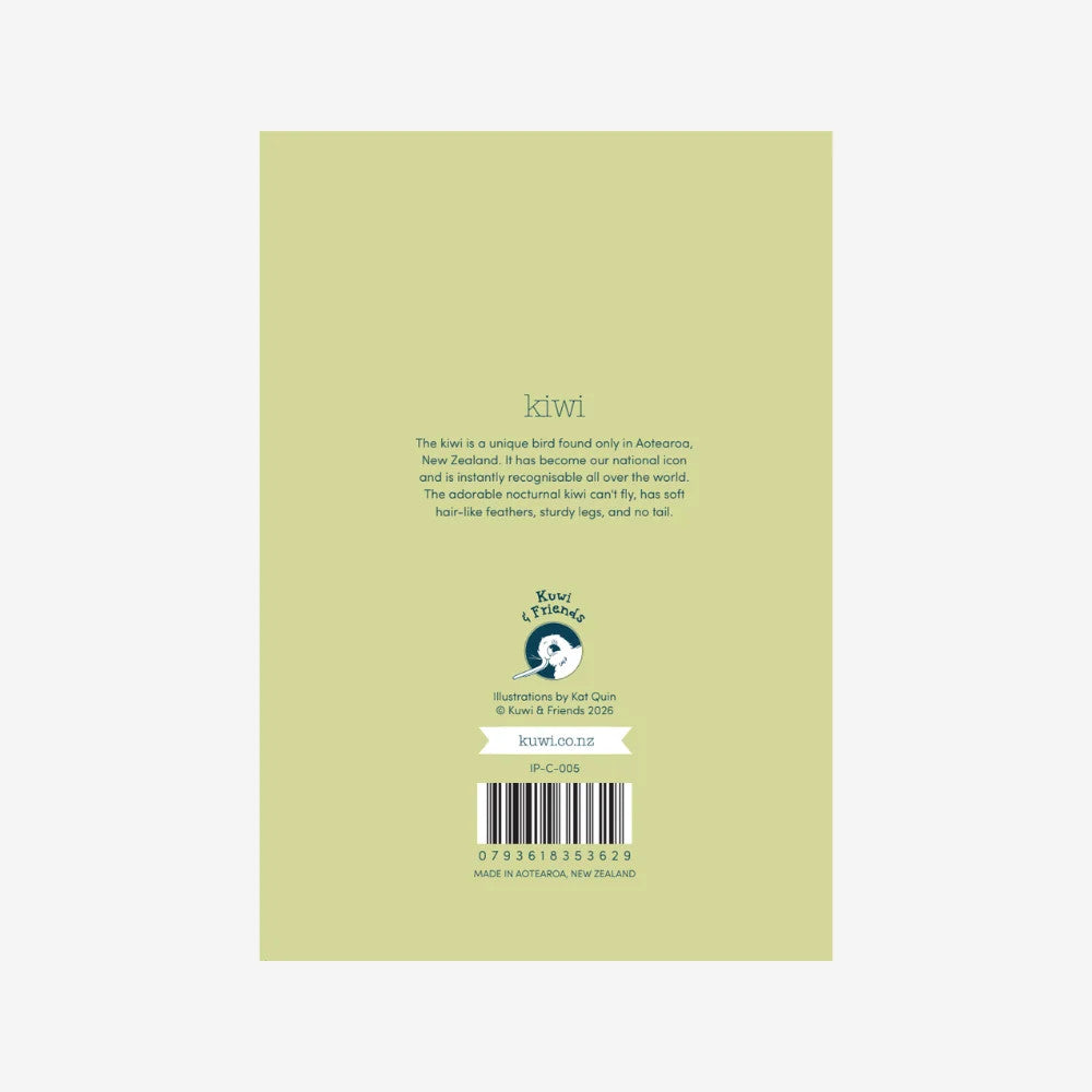 Greeting Card - Hatchling Kiwi Baby