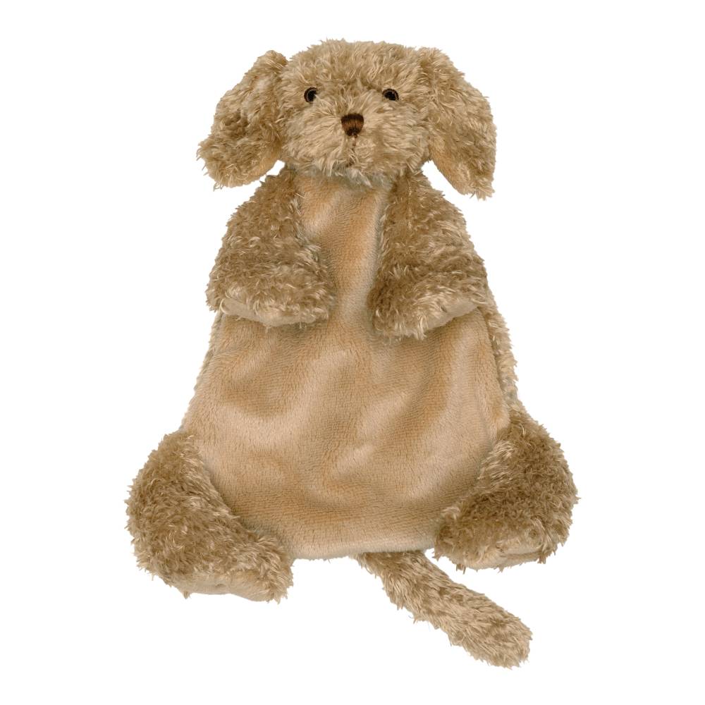 A soft and cuddly Happy Horse Tuttle Comforter. Dog Brownie is Brown in colour. 