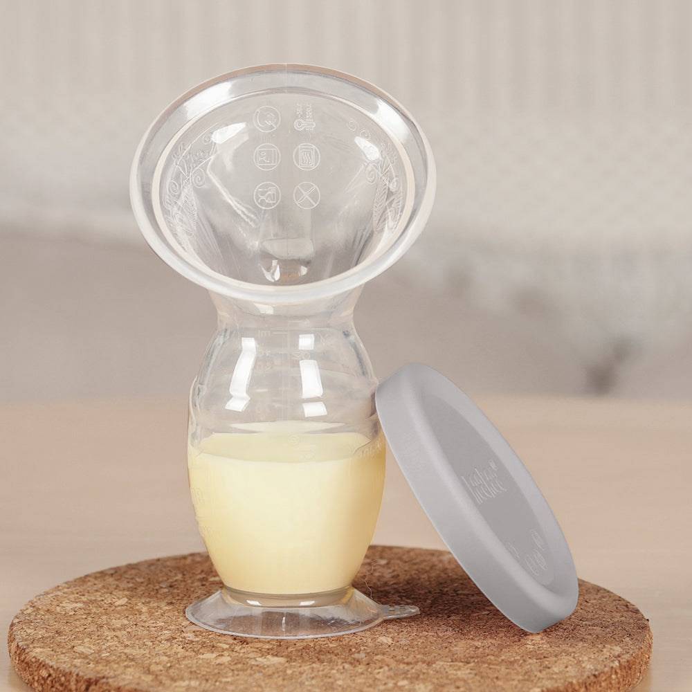 Gen 2 Silicone Breast Pump & Cap Set - Blush