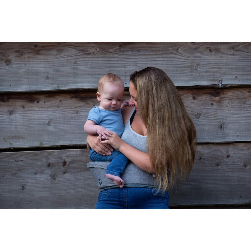 Hip Seat Carrier - Denim Grey