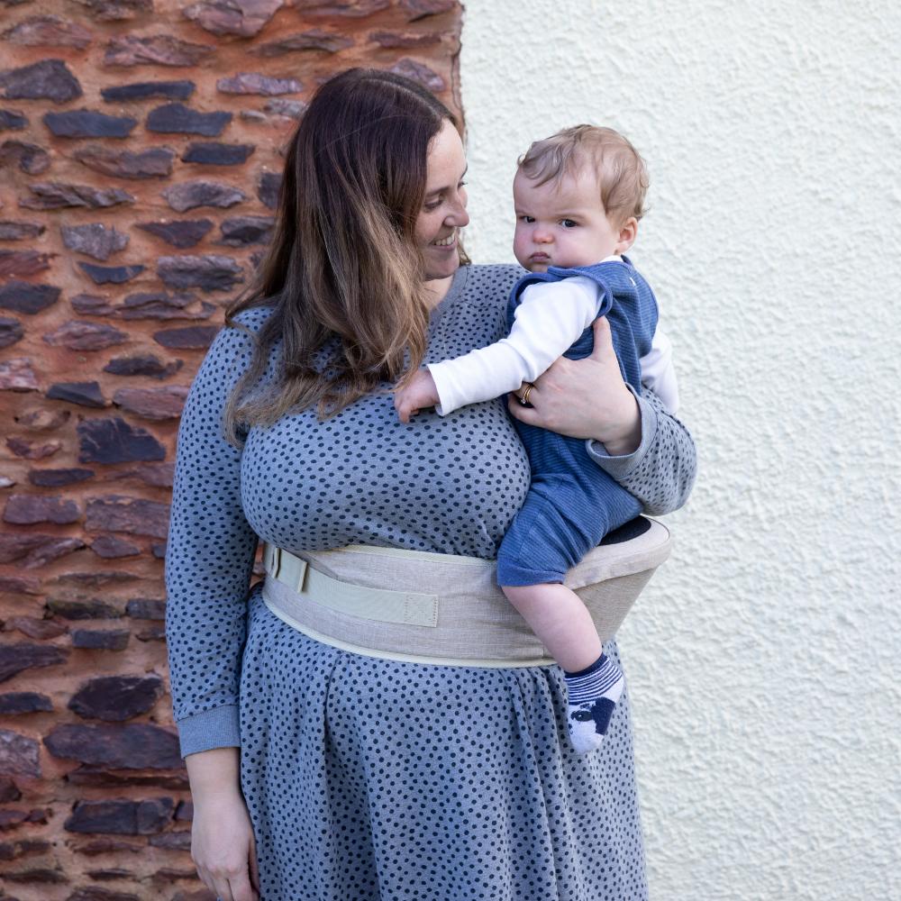Hip Seat Carrier - Denim Grey