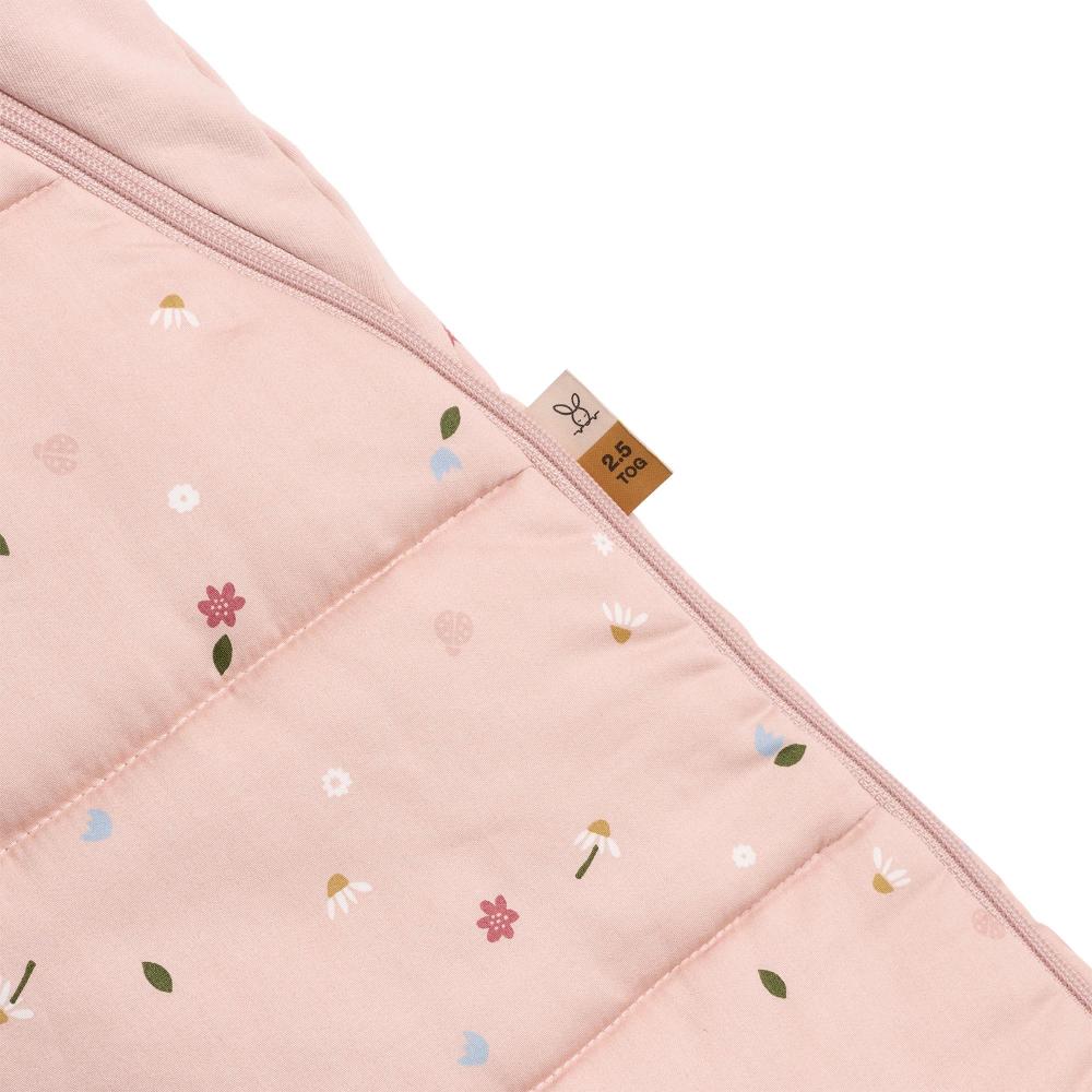 2.5 tog Side Zip Premium Sleeping Bag - Daisies