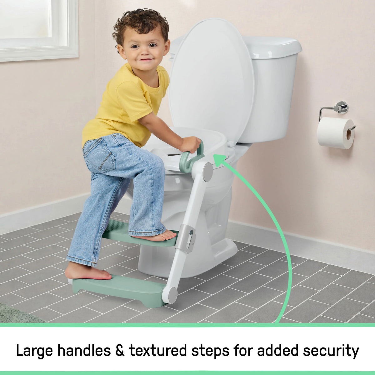 Foldaway Ladder Potty - Sage