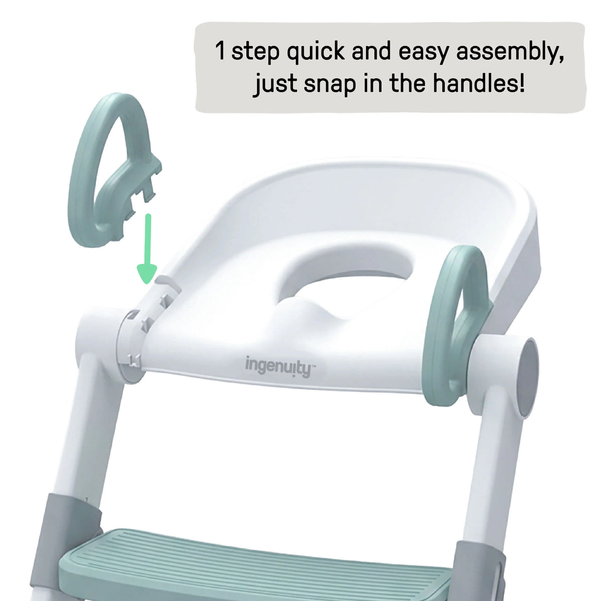 Foldaway Ladder Potty - Sage