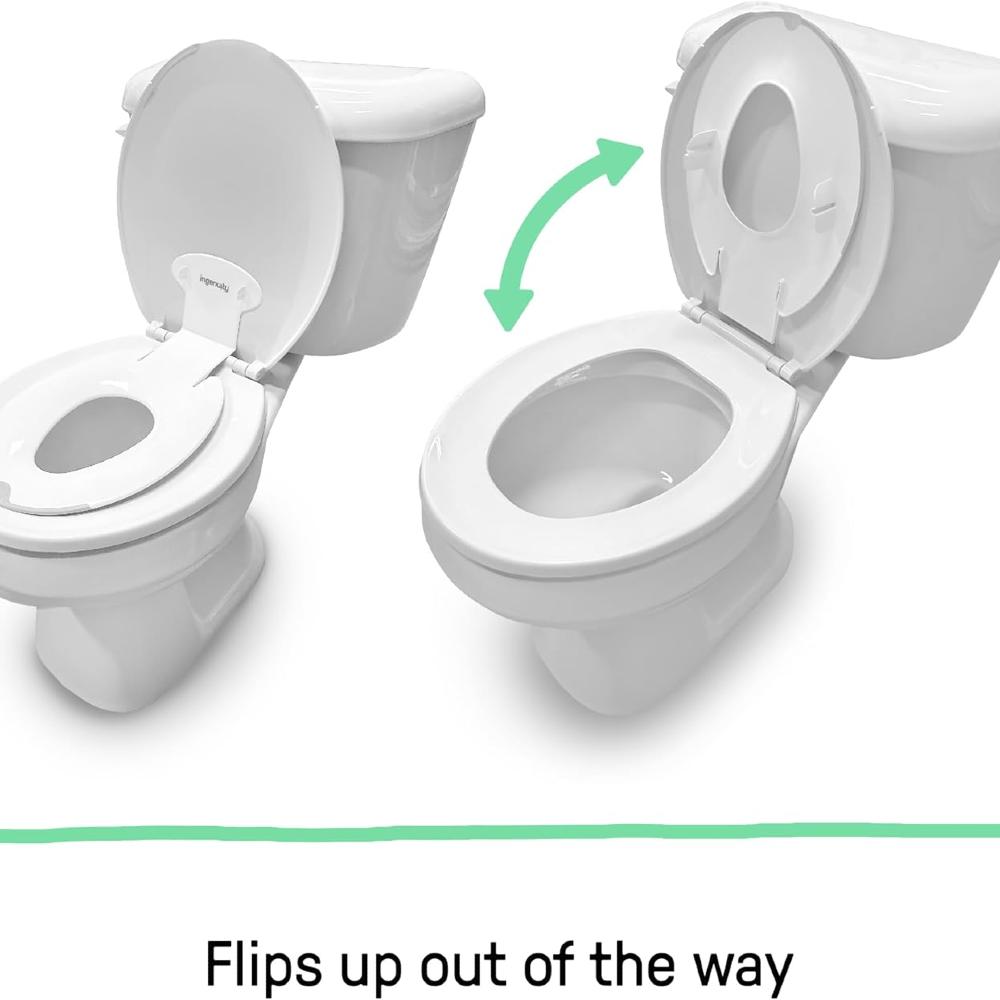 Flip & Sit Potty Seat - White
