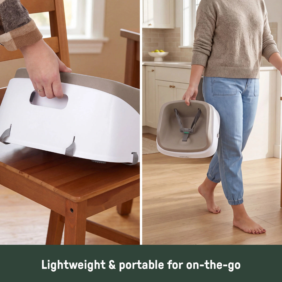 Smart Clean Toddler Booster Seat - Oat