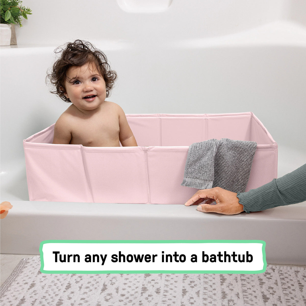 Tuckaway Travel Tub - Pink