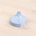 A Ice Blue Re-Play No-Spill Cup Lid Only - Ice Blue on a white background