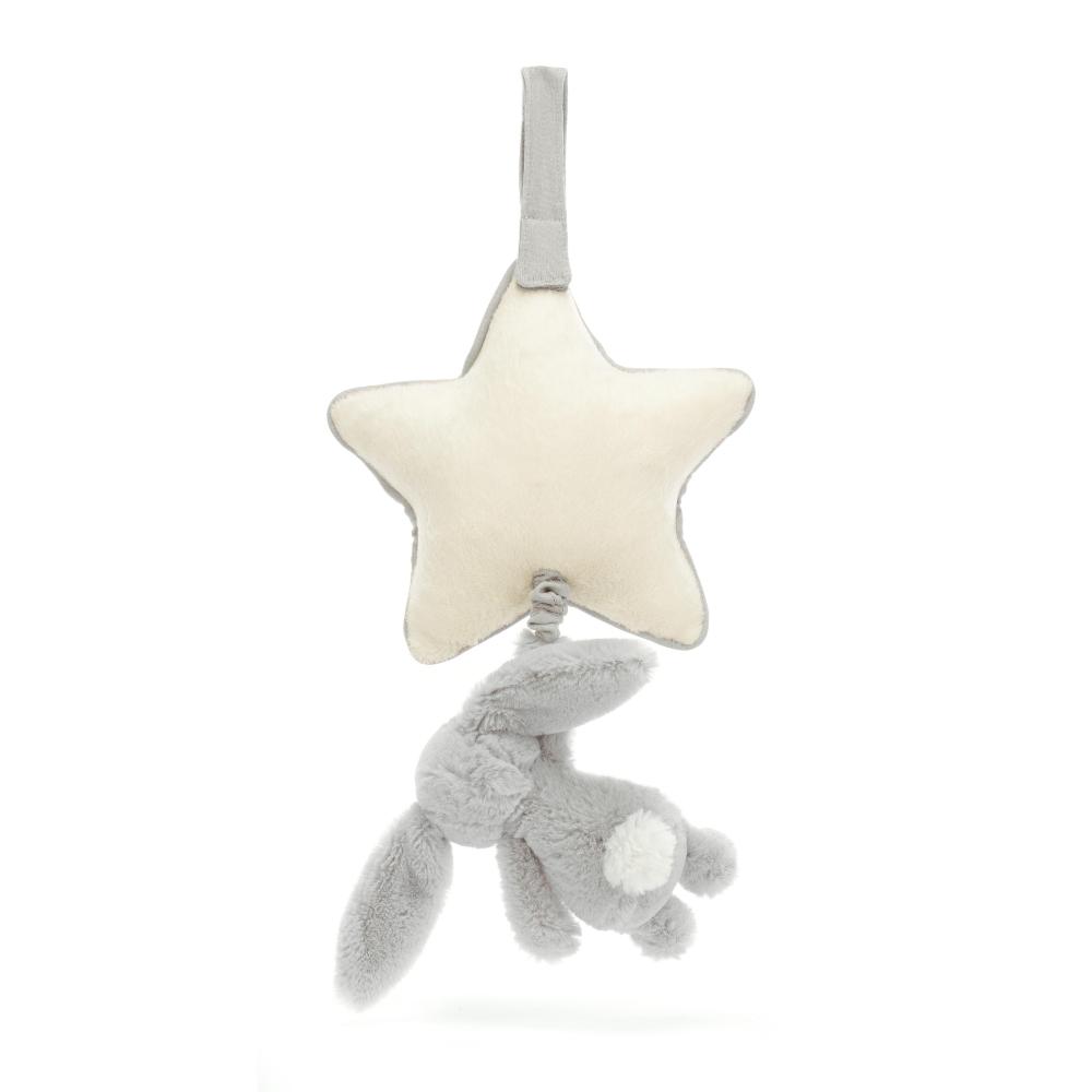 Muscial Pull - Bashful Silver Bunny