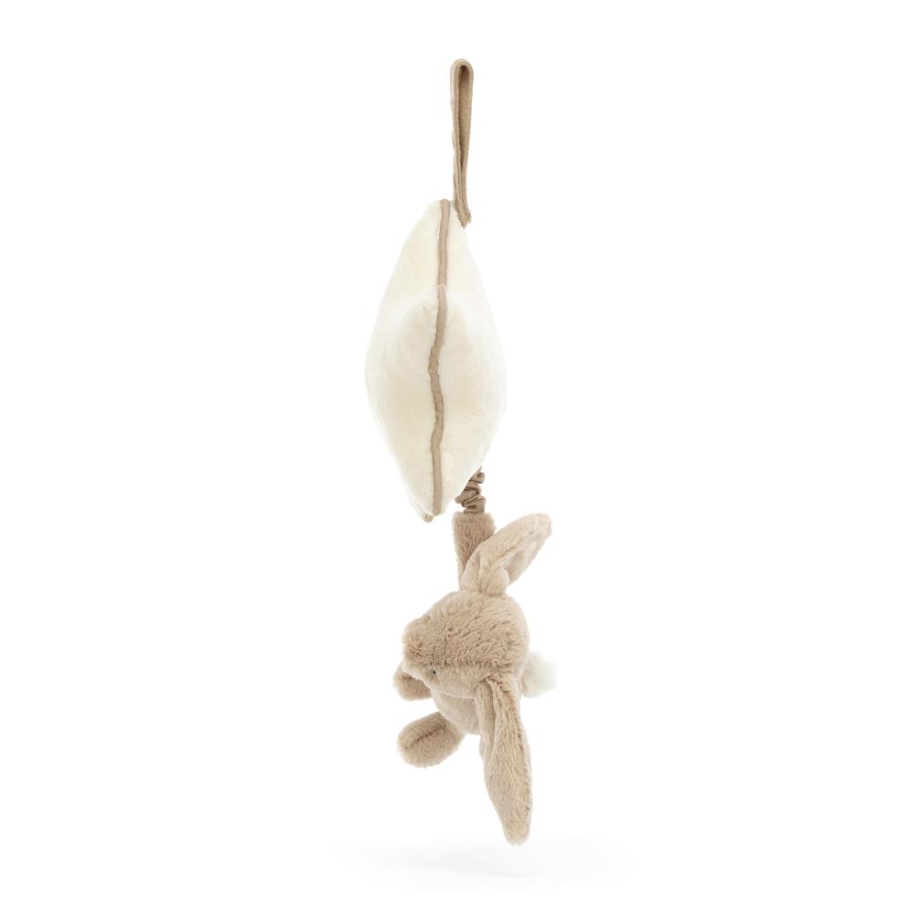 Muscial Pull - Bashful Beige Bunny