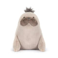 Jellycat sea lion soft toy against white background.