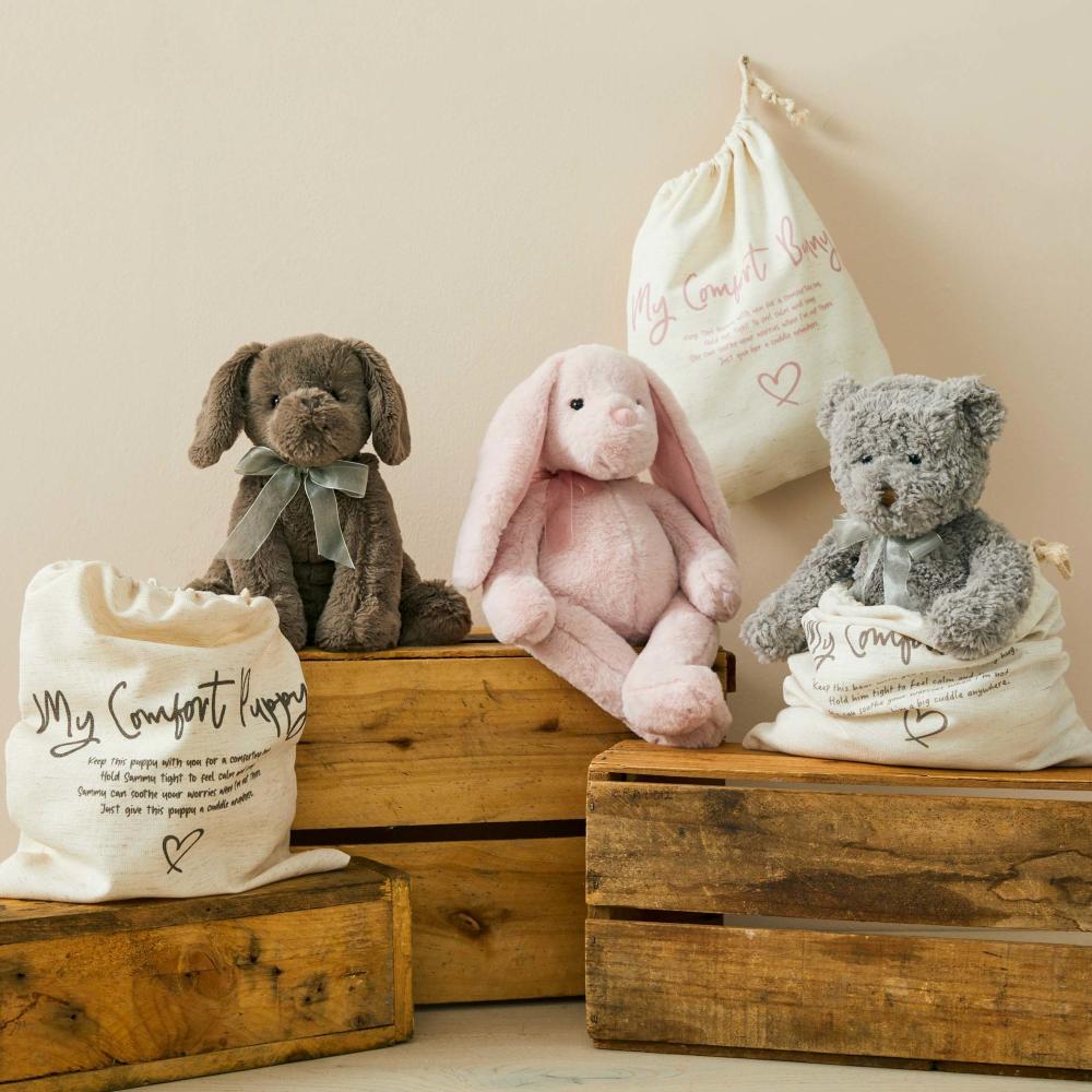 Darcy the Comfort Bear - Grey