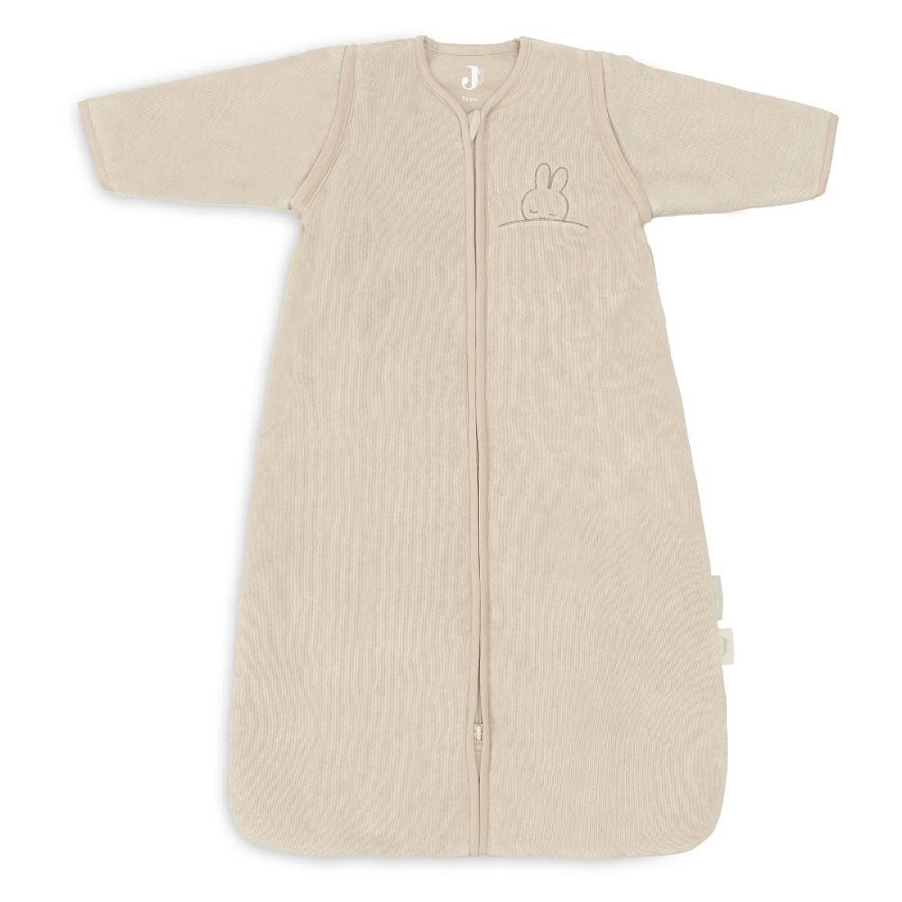 3.5 tog Terry Sleeping Bag with Removable Sleeves - Miffy Nougat