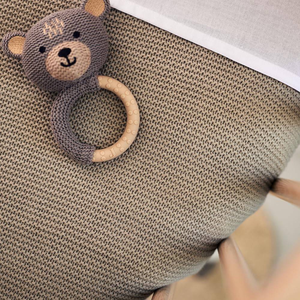 Basic Knit Blanket - Ivory