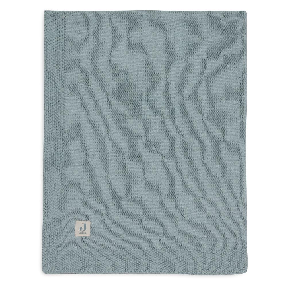 Cosy Knit Blanket - Sea Green