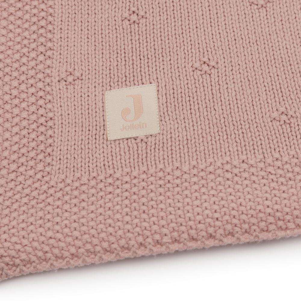 Cosy Knit Blanket - Wild Rose