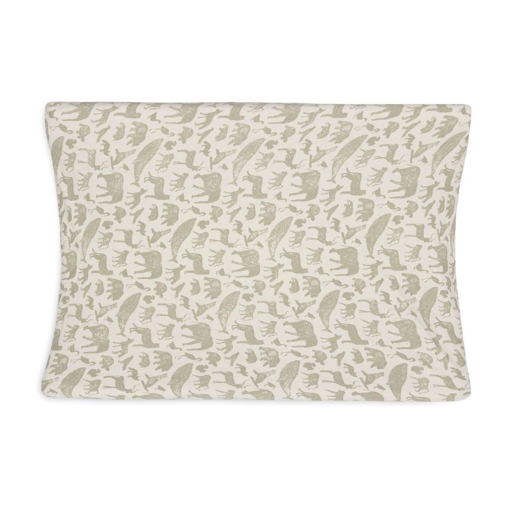 Jersey Change Mat Cover - Animals Nougat