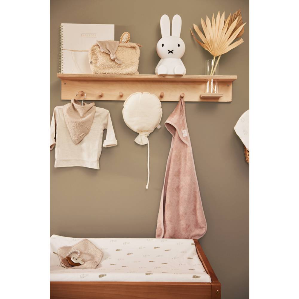 Jersey Change Mat Cover - Happy Miffy Olive Green