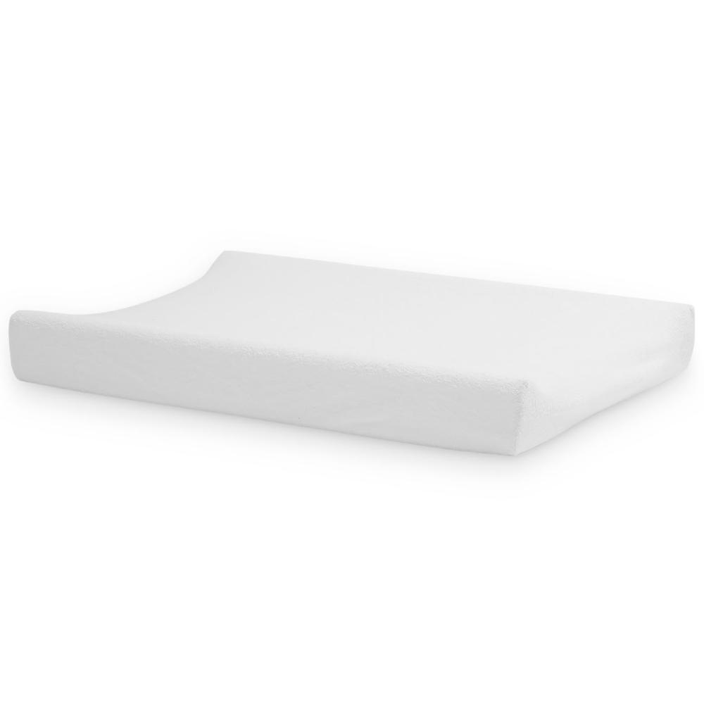 Terry Change Mat Cover - White