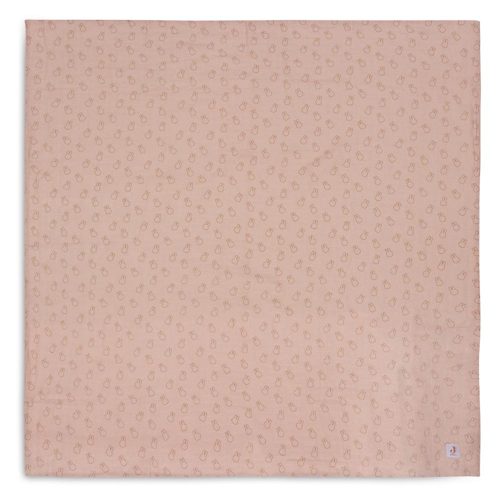 Muslin Swaddle 2pk - Miffy Wild Rose