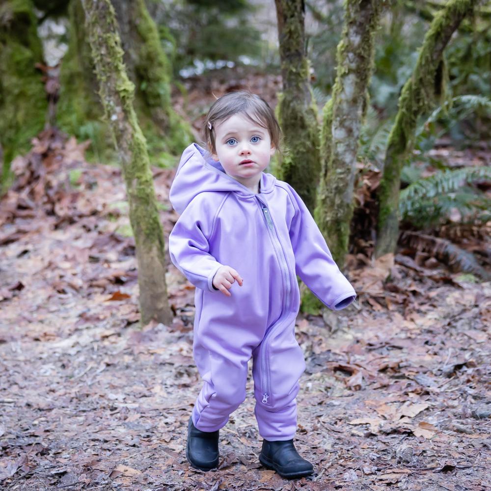 All-Weather Fleece Onesie - Rainbow Leopard