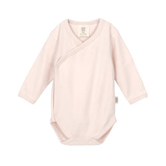 Cotton Kimono Bodysuit - Petal