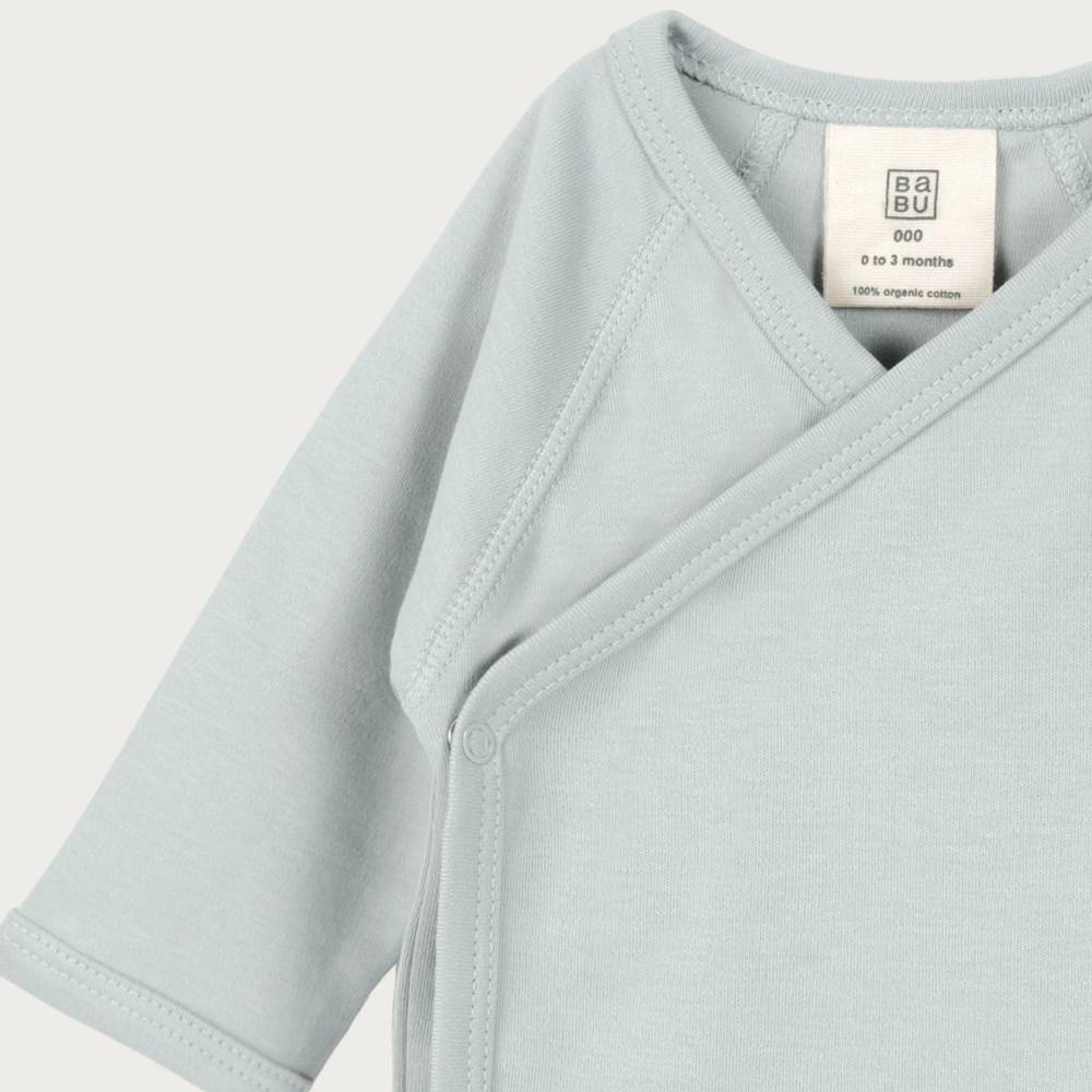 Cotton Kimono Cardigan - Sky