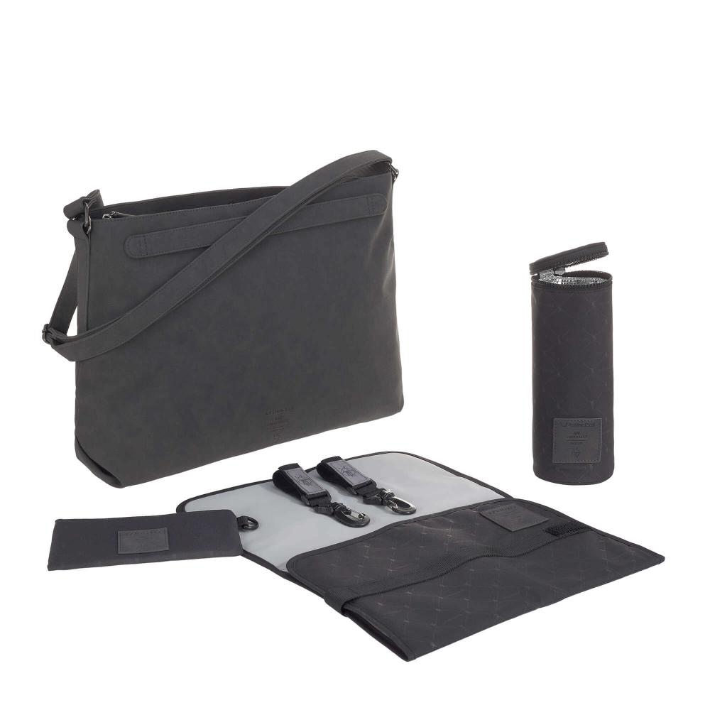 Lassig Shoulder Bag, Clear Cut Image, Bag and Contents