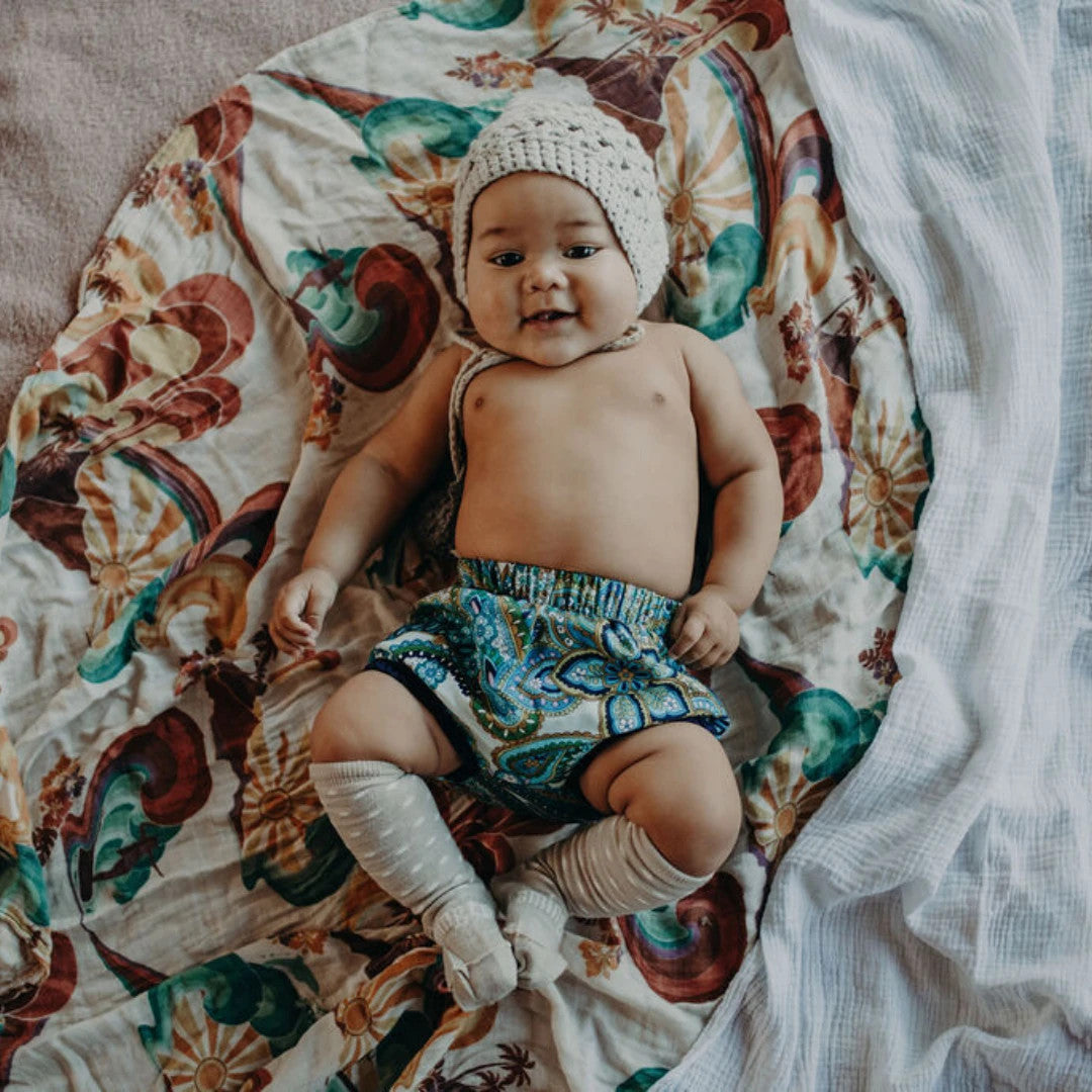 Baby Knee-High Merino Socks - Truffle