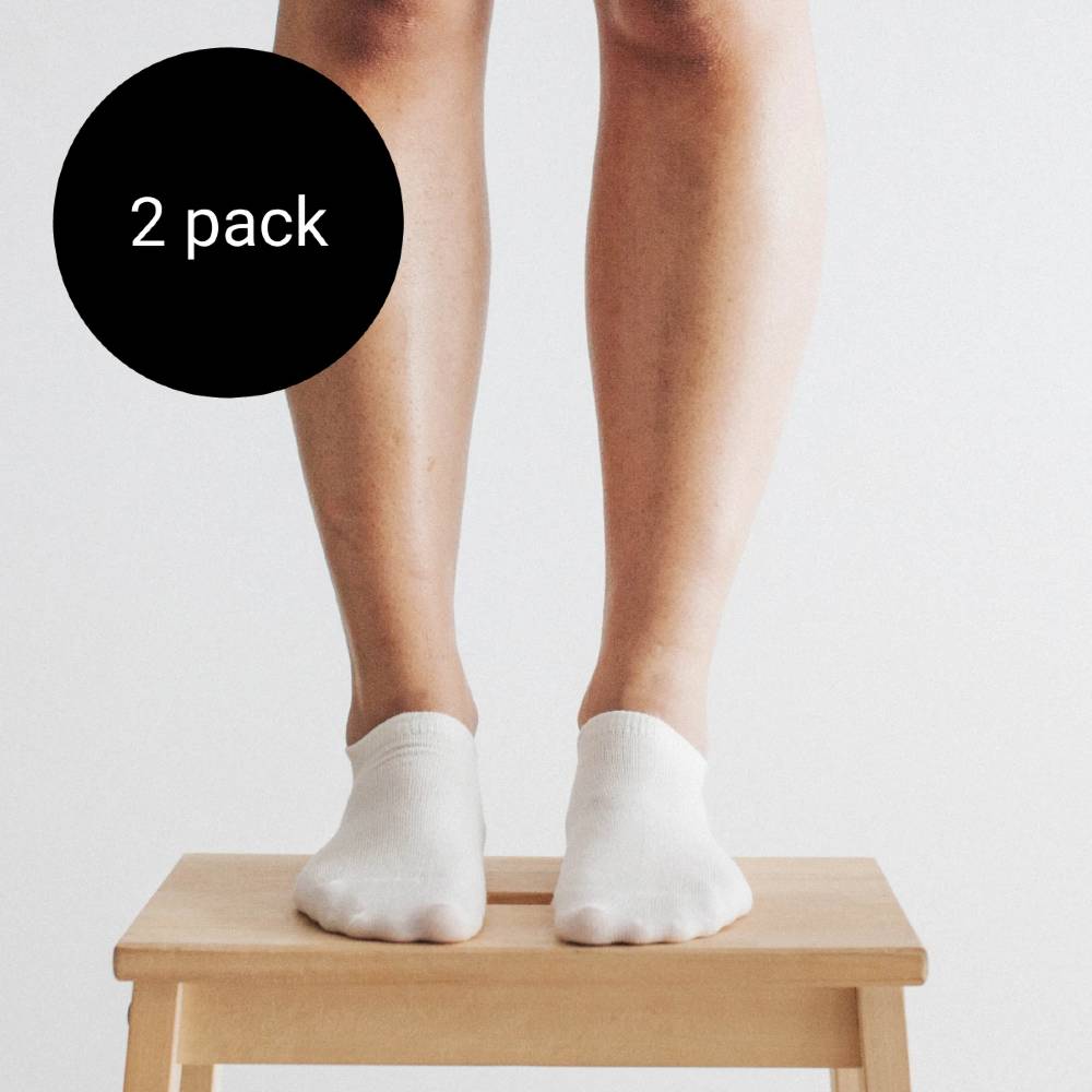 Womens Sneaker Socks 2pk - Natural