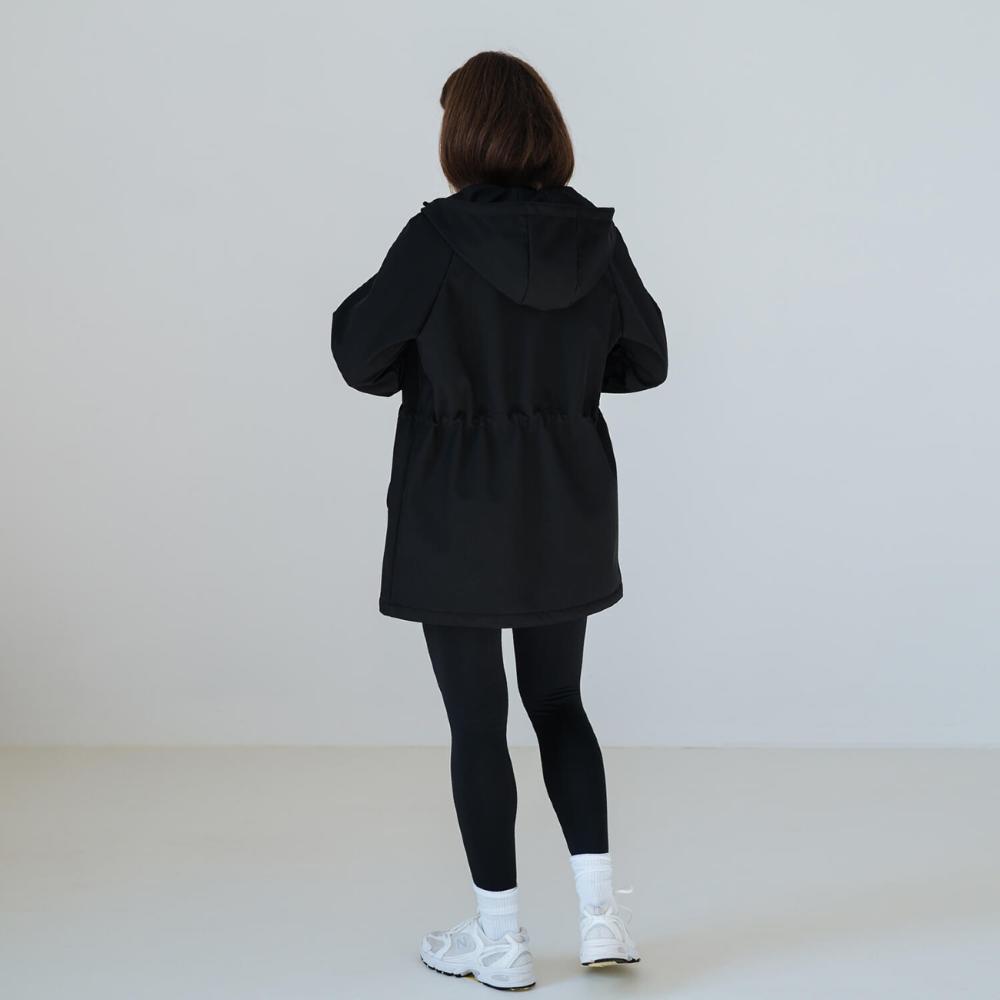 3 in 1 Softshell Maternity Babywearing Jacket - Nero