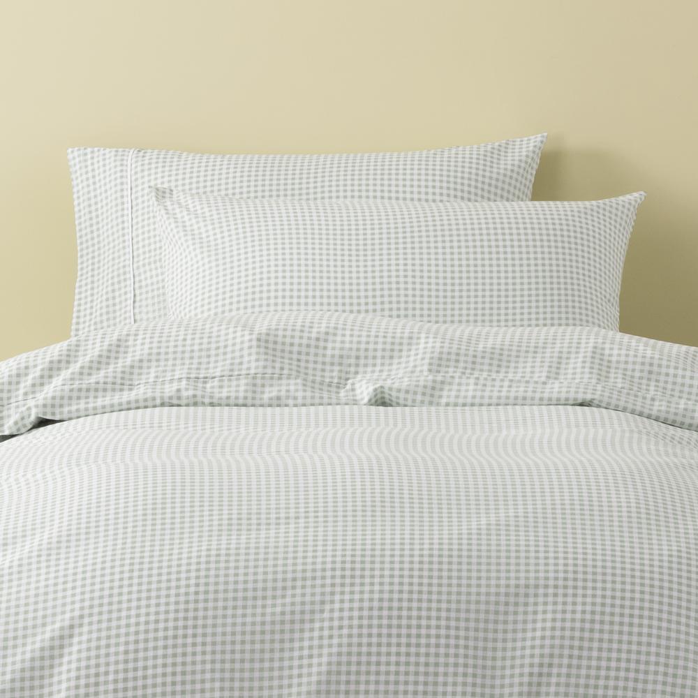 Cotton Duvet Cover Set - Jagger Sage
