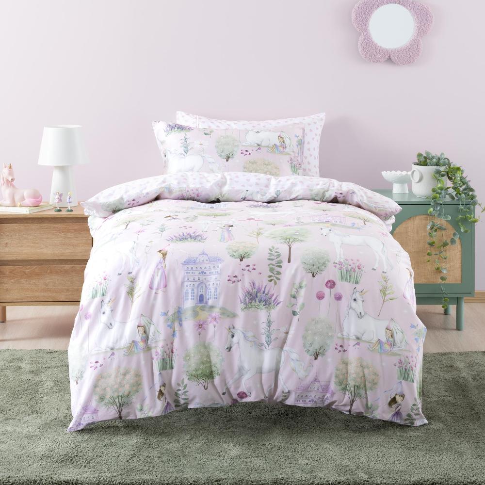 Cotton Duvet Cover Set - Stardust Garden