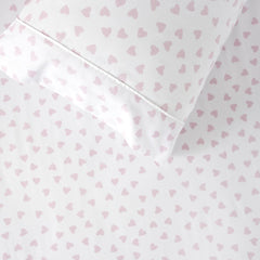 Cotton Fitted Sheet + Pillowcase Set - Lots of Love