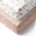 Jersey Fitted Sheet 2pk - Bohemian Bliss