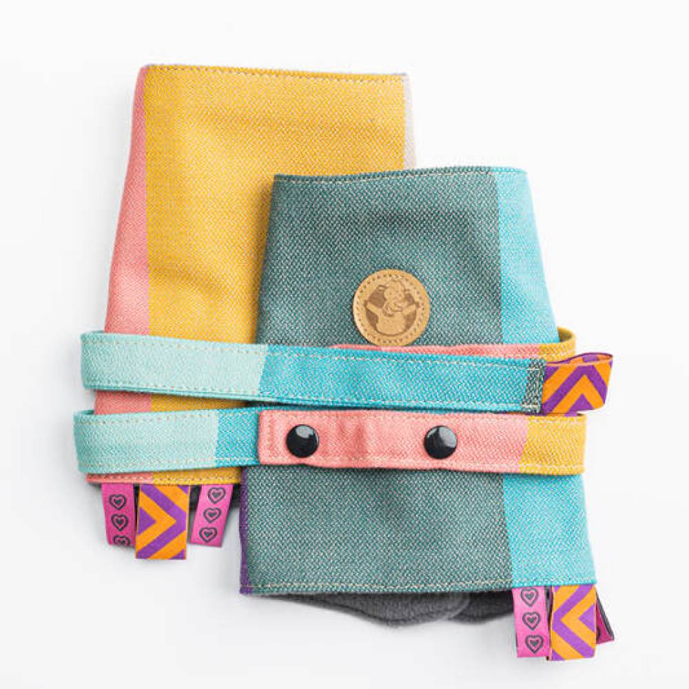 Baby Carrier Teething / Suck Pad Set - Pastels