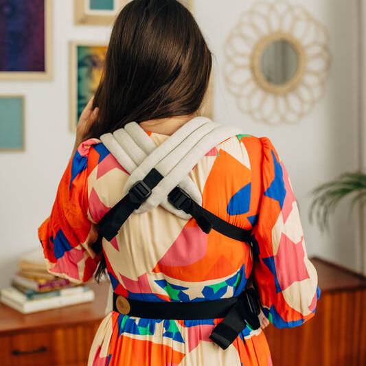 LennyLight Carrier - Broken Twill - Marzipan