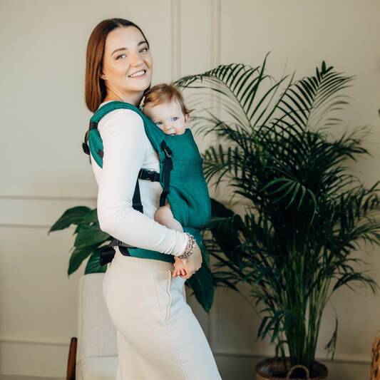 LennyLight Carrier - Herringbone - Emerald