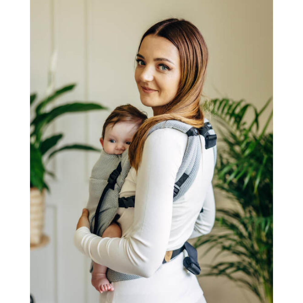 LennyLight Carrier - Herringbone - Little Herringbone Grey