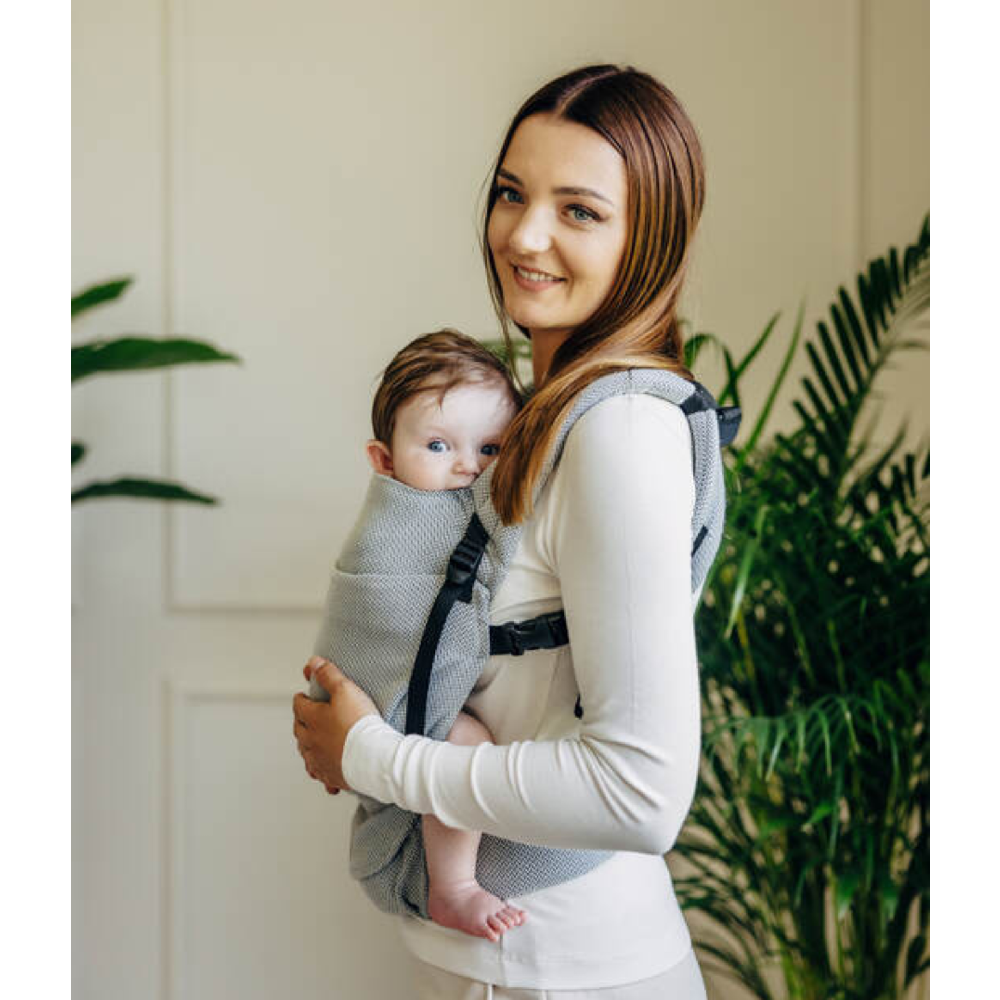 LennyLight Carrier - Herringbone - Little Herringbone Grey