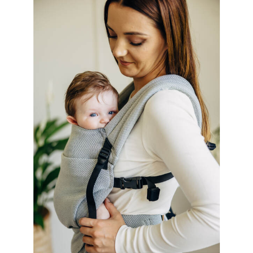 LennyLight Carrier - Herringbone - Little Herringbone Grey